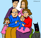 Dibujo Familia pintado por alejanmi