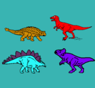 Dibujo Dinosaurios de tierra pintado por ivantxu
