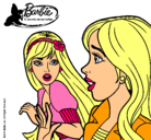 Dibujo Barbie sorprendida pintado por carmenrosy 