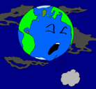 Dibujo Tierra enferma pintado por Azupasa