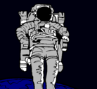 Dibujo Astronauta pintado por ramon