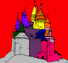 Dibujo Castillo medieval pintado por viktorkarol