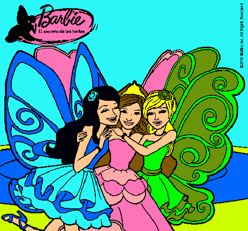 Barbie y sus amigas en hadas