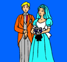 Dibujo Marido y mujer III pintado por baragan