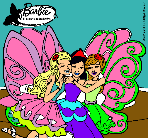 Barbie y sus amigas en hadas