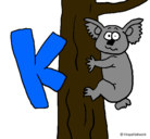 Dibujo Koala pintado por aaaaaaaaaaaa