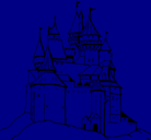 Dibujo Castillo medieval pintado por ricardito
