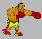 Dibujo Boxeador pintado por alexgilchico