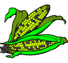 Dibujo Mazorca de maíz pintado por chyuileria
