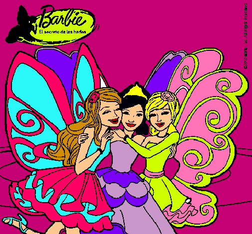 Barbie y sus amigas en hadas