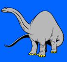 Dibujo Braquiosaurio II pintado por BRIAN