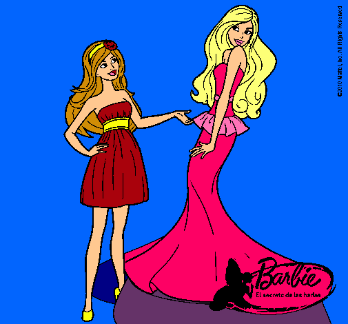 Barbie estrena vestido