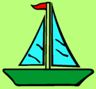 Dibujo Barco velero pintado por joaquin