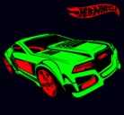 Dibujo Hot Wheels 5 pintado por hootwell