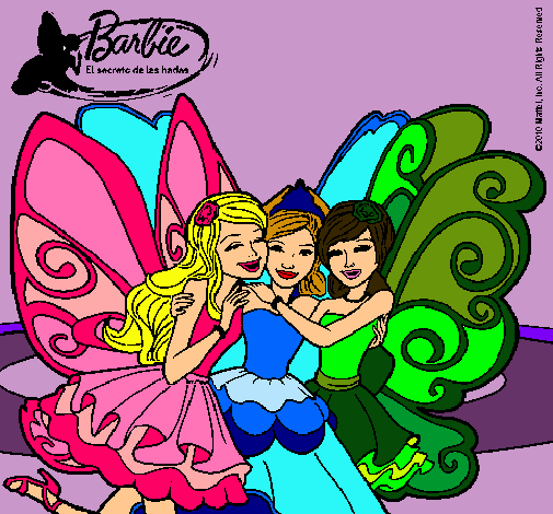 Barbie y sus amigas en hadas