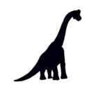 Dibujo Braquiosaurio pintado por dinosaurio12