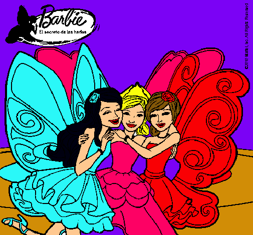 Barbie y sus amigas en hadas