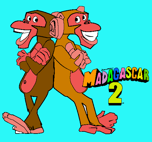 Madagascar 2 Manson y Phil 2