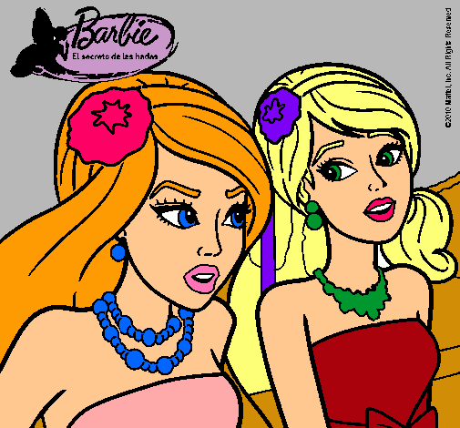 Barbie y su amiga