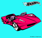 Dibujo Hot Wheels 4 pintado por chingon