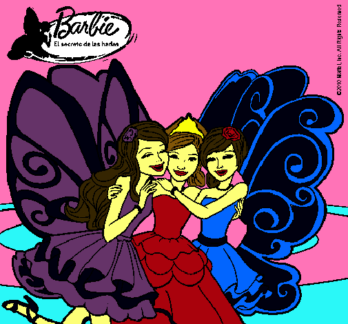 Barbie y sus amigas en hadas