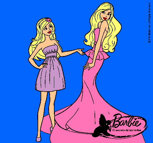 Barbie estrena vestido