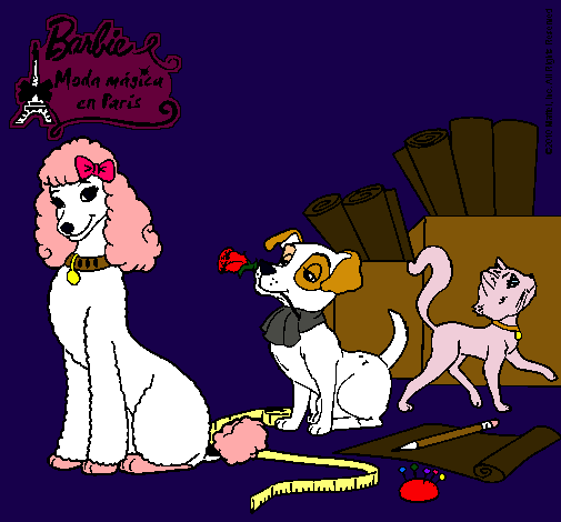 La mascota de Barbie