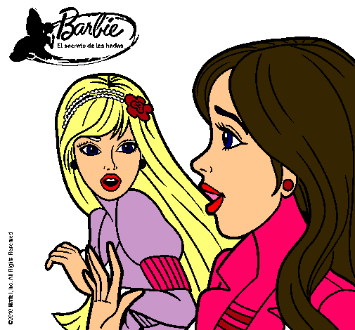 Barbie sorprendida