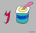 Dibujo Yogur pintado por pekkke