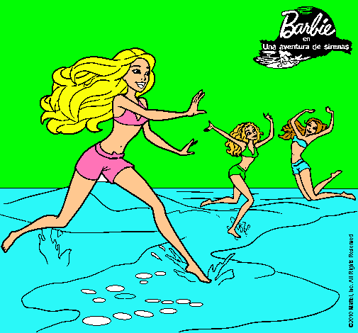 Barbie de regreso a la playa