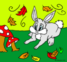 Dibujo Conejo pintado por gjimenez
