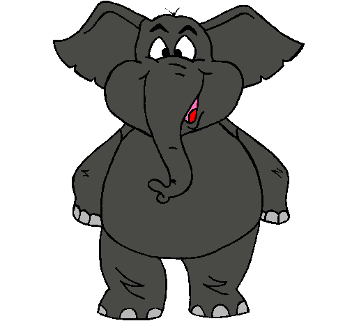 Elefante contento