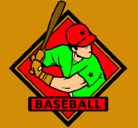 Dibujo Logo de béisbol pintado por kdijedfikej