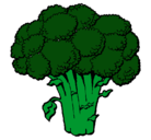 Dibujo Brócoli pintado por ernestiina