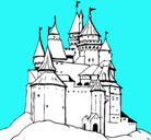 Dibujo Castillo medieval pintado por cayojulio11