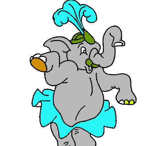 Elefante bailando