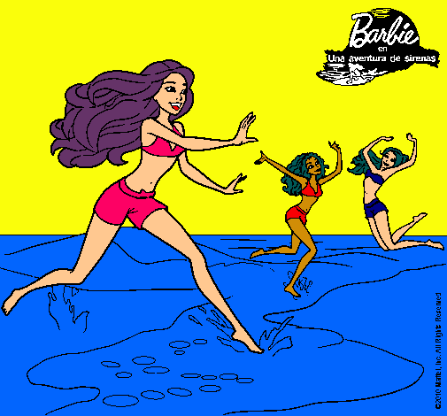 Barbie de regreso a la playa