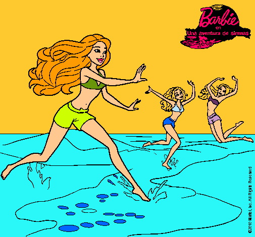 Barbie de regreso a la playa