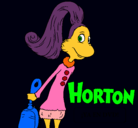 Dibujo Horton - Sally O'Maley pintado por paomosa