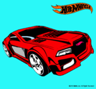 Dibujo Hot Wheels 5 pintado por chingon