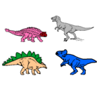 Dibujo Dinosaurios de tierra pintado por Joel13