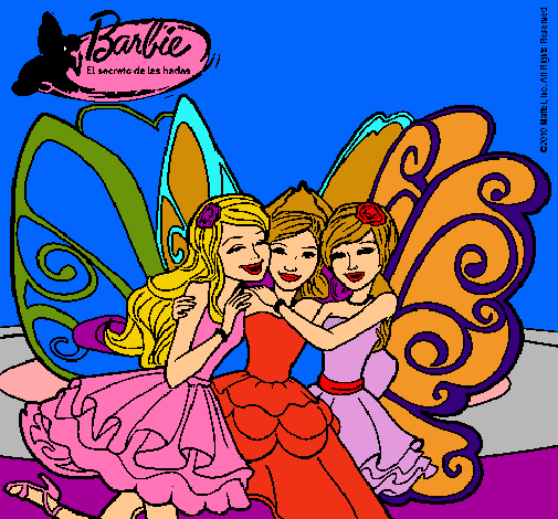 Barbie y sus amigas en hadas