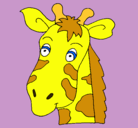 Dibujo Cara de jirafa pintado por LucyVega22