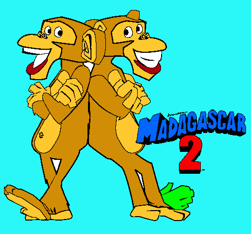 Madagascar 2 Manson y Phil 2