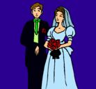 Dibujo Marido y mujer III pintado por elvira