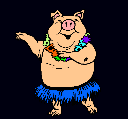 Cerdo hawaiano