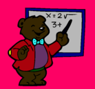 Dibujo Profesor oso pintado por sunenawapa