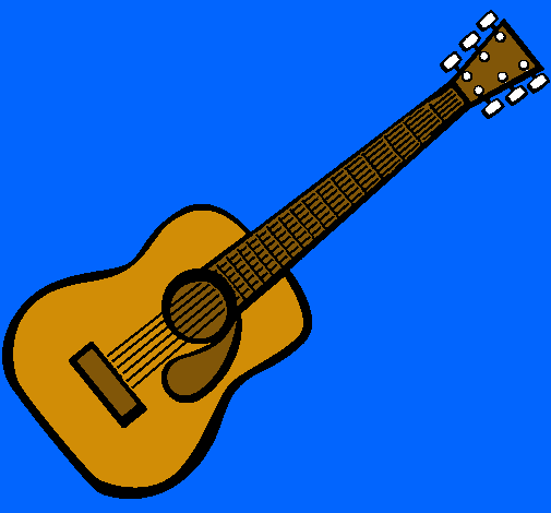 Dibujo Guitarra española II pintado por ennia