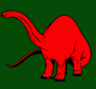 Dibujo Braquiosaurio II pintado por CERDIO