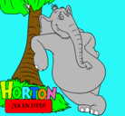 Dibujo Horton pintado por franmario